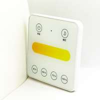 Smart CCT RGB RGBW led touch dimmer switch led touch panel dimmer controller wireless control bluetooth MESH tecnology