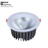 60W high power COB LED Recessed Downlight Ra>80 CCT3000K 4000K 6000K dia230mm cut out 200 mm