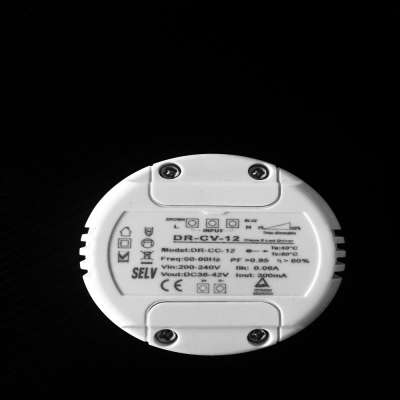 12W round shape constant current led driver work for led downlights